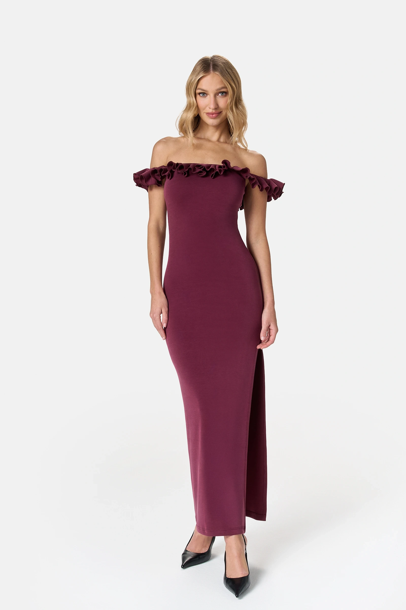 sheila maxi dress MORE TO COME Sheila Maxi Dress in Yellow