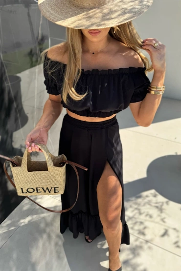 Sheila Select - Damski Komplet czarny 'Olya Black'