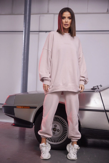 Sheila - Women's sweatshirt pink 'Stacy'