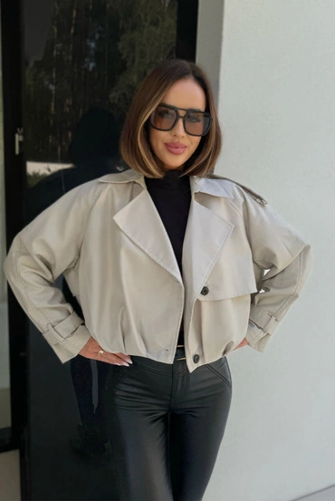 Sheila Select - Damska Kurtka beżowa parka 'Stormi'