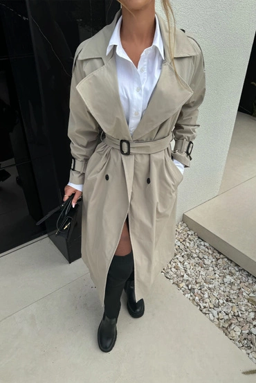 Sheila Select- Women's Beige Coat 'Celeste'