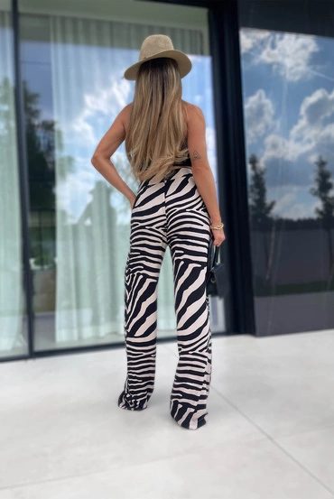 Sheila Select - Women's Viscose Long Pants 'Zibra'.