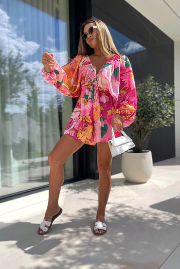 Sheila Select- Women's floral jumpsuit in summer colors 'Salim'